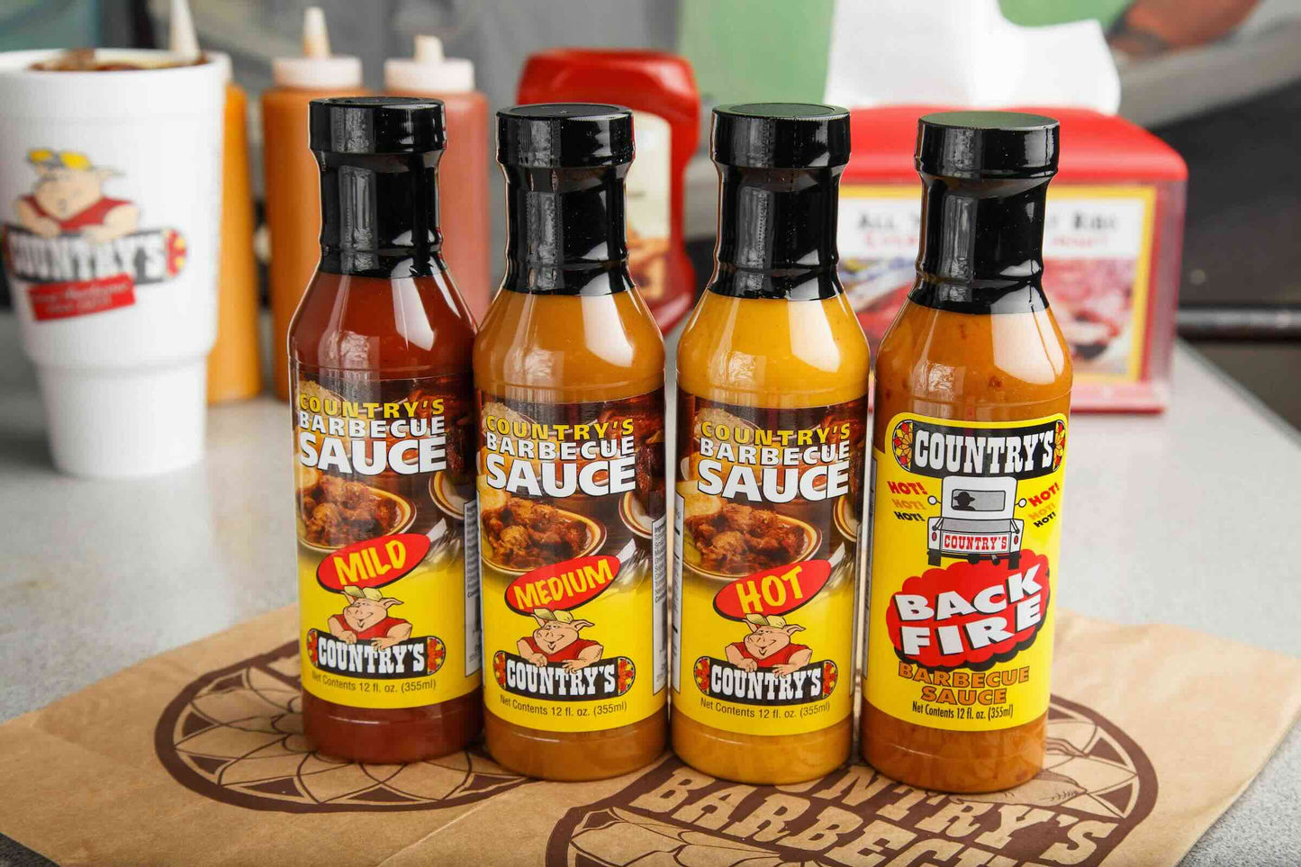 Country’s Backfire BBQ Sauce
